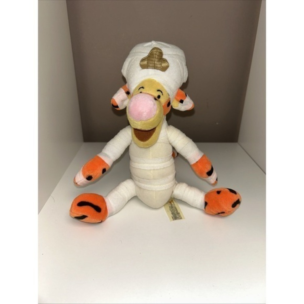 Walt Disney World Tigger Halloween 2001 Bean Bag‎ Mummy Plush/Toy EUC